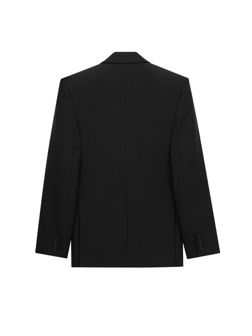 Giacca doppiopetto in lana SAINT LAURENT | 835102Y5K321000